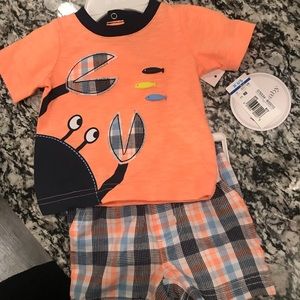 Newborn short set
